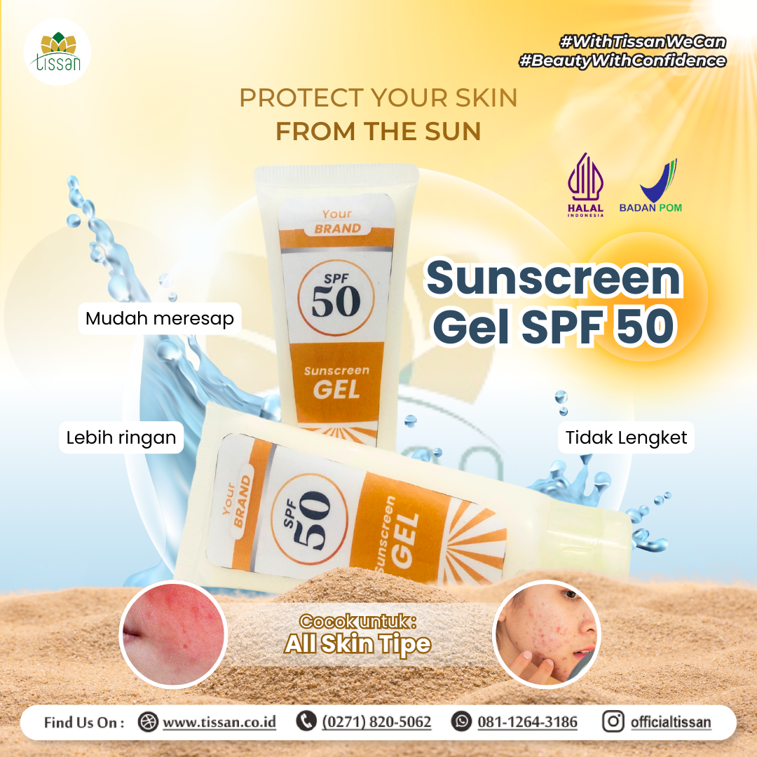 Sunscreen Gel SPF 50