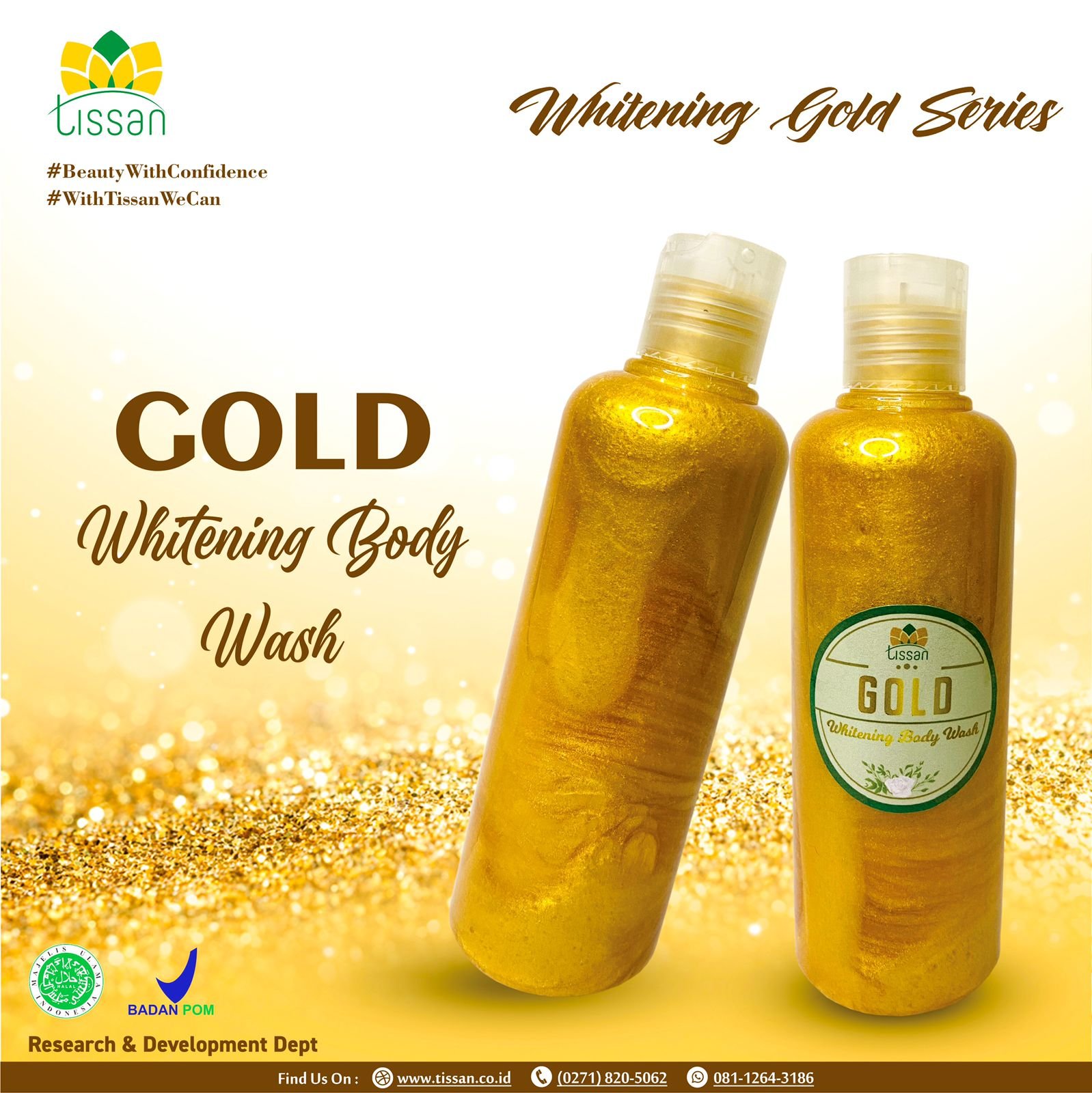 Gold Whitening Body Wash