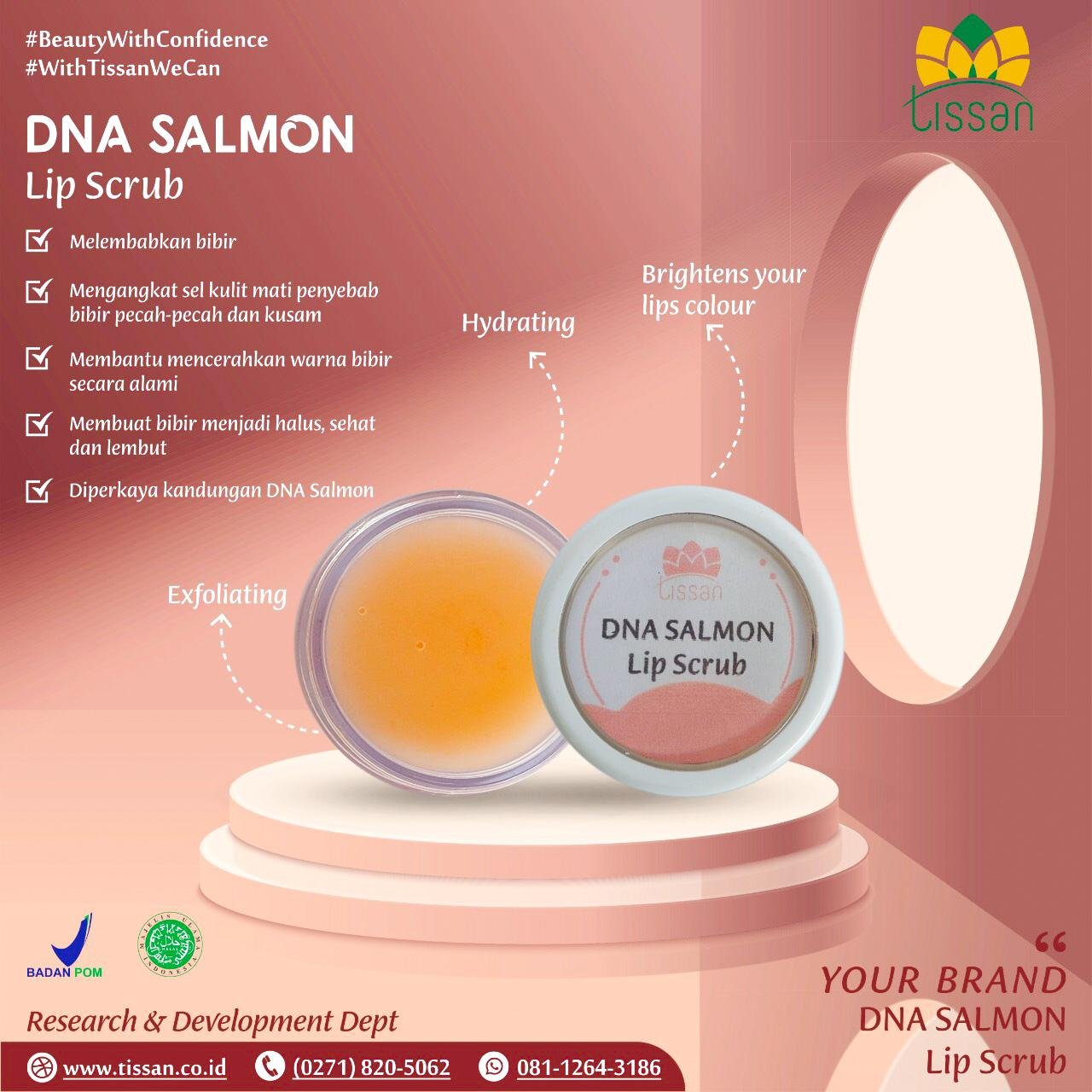 Lip Scrub DNA Salmon